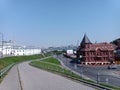 Road old town view Kazan
