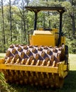 Road Paving Equipment in Forest