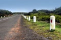 Road in Plateau of Parque natural de Madeira, Made