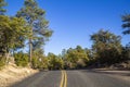 Road in Prescott Arizona Royalty Free Stock Photo