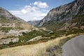 Road through Provo Canyon