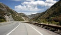 Road through Provo Canyon