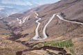 Road from Purmamarca to Salinas Grandes, Argentina Royalty Free Stock Photo