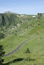Road in Pyrenees Royalty Free Stock Photo