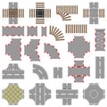 Road And Rail Elements