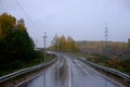 Road after rain.