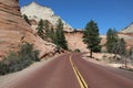 Road through Red Canyon in Dixie National Forest. Utah Royalty Free Stock Photo