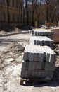 Road repair, Pavement slabs