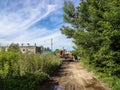 Road repair in Russia (Kaluga region) in 2015.