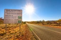 Road restriction Northern Territory