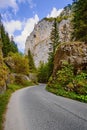 Road in Rhodope Mountains Royalty Free Stock Photo