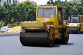 Road roller Royalty Free Stock Photo