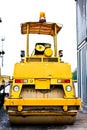 Road roller Royalty Free Stock Photo