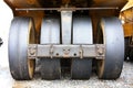 Road roller Royalty Free Stock Photo