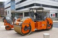 Road Roller, Cambridge, Massachusetts, USA Royalty Free Stock Photo