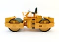 Road roller isolated