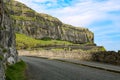 Road round the great orme in north wales Royalty Free Stock Photo