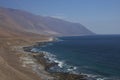 Pacific coast of Chile in the Atacama Desert