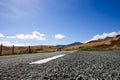 Road in rural area.