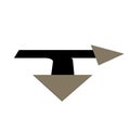 Road sectoring arrow straight