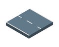 Road Segment Isometric Composition