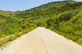 Road in Sicily Royalty Free Stock Photo