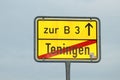 Road sign