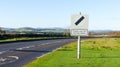 Road sign driving safely