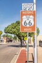 Road sign Route 66 in Amarillo, Texas