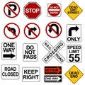 Road Sign Set