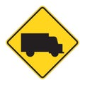 Road Sign Warning - Truck