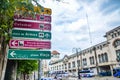 Road signs in Havana Cuba