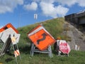 Road signs, Tampa, Florida Royalty Free Stock Photo