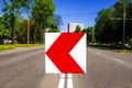 road signs. traffic light. left turn Royalty Free Stock Photo