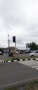 Road situatio at traffic light intersections in Yogyakarta