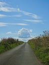 Road sky end cloud ship pareidolia Space