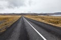 Road at Snaefellsnes peninsula. Royalty Free Stock Photo