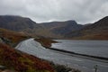 Road in Wales . Royalty Free Stock Photo