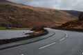 Road in Wales . Royalty Free Stock Photo