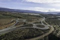 Road in the south of Granada in Spain Royalty Free Stock Photo