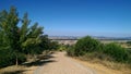 Dirt road in Spain on the way of St James.