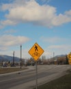 Road and street sign