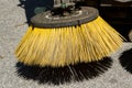 Road sweeper brush.