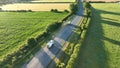 Road Sweepers Preparing a Street for Resurfacing