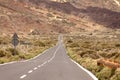 The road on Tenerife island Royalty Free Stock Photo