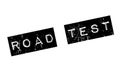 Road Test rubber stamp