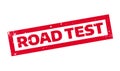 Road Test rubber stamp