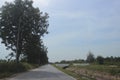 The road in thailand. The raod in asia. Royalty Free Stock Photo