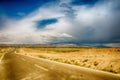 Road on tne plateau