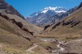 Road to the Aconcagua Royalty Free Stock Photo